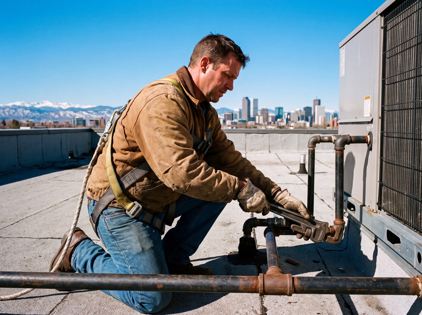 Gas Line Installation by Gridline Plumbing in Denver, CO